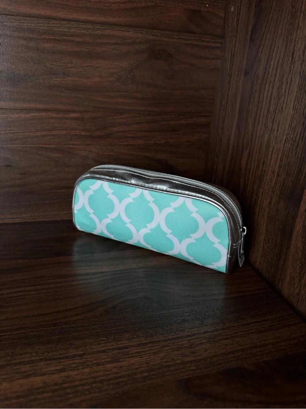 Patterned Zippered Storage Pouch/Pencil Case/Makeup Bag